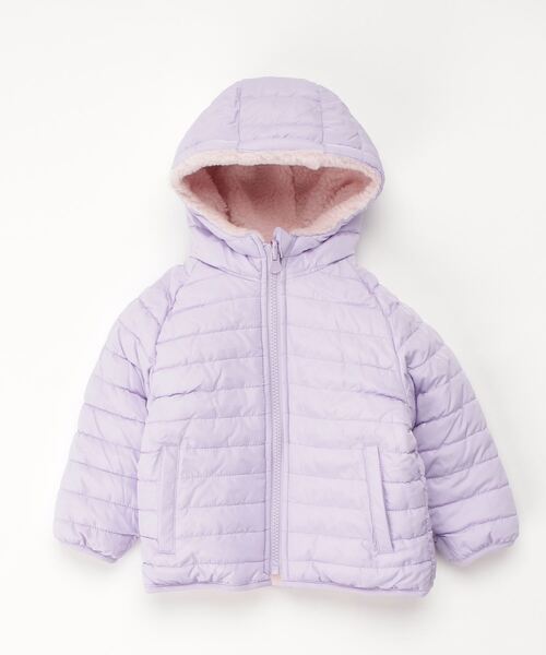 GAP（ギャップ）の「リバーシブル シェルパジャケット (幼児・ユニセックス)（その他アウター・キッズ・その他/その他1/ピンク系その他・12-18M/18-24M/2 YRS/3 YRS/4 YRS/5 YRS）」の4枚目の写真