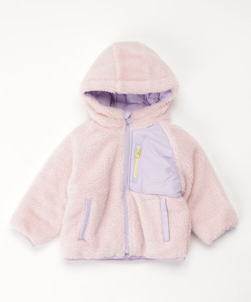 GAP（ギャップ）の「リバーシブル シェルパジャケット (幼児・ユニセックス)（その他アウター・キッズ・その他/その他1/ピンク系その他・12-18M/18-24M/2 YRS/3 YRS/4 YRS/5 YRS）」の11枚目の写真