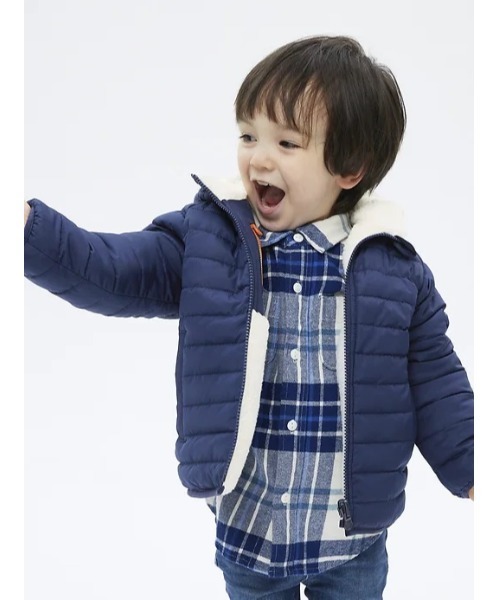 GAP（ギャップ）の「リバーシブル シェルパジャケット (幼児・ユニセックス)（その他アウター・キッズ・その他/その他1/ピンク系その他・12-18M/18-24M/2 YRS/3 YRS/4 YRS/5 YRS）」の17枚目の写真