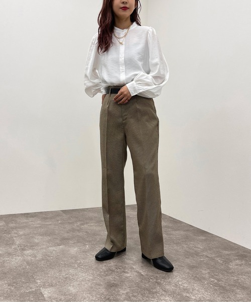 apres jour mignon（アプレジュールミニョン）の「袖ボリュームシャツ【ZOZOTOWN限定アイテム】（シャツ/ブラウス・レディース・ブラック/ブルー/オフホワイト・X-LARGE/フリー）」の8枚目の写真