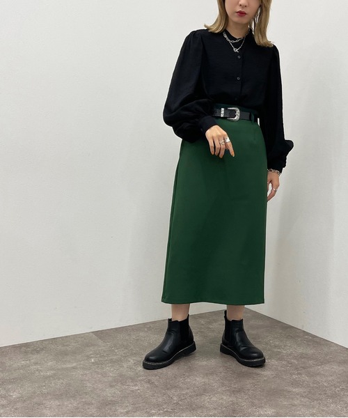 apres jour mignon（アプレジュールミニョン）の「袖ボリュームシャツ【ZOZOTOWN限定アイテム】（シャツ/ブラウス・レディース・ブラック/ブルー/オフホワイト・X-LARGE/フリー）」の18枚目の写真