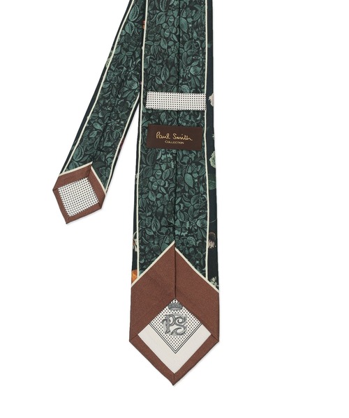 Paul Smith COLLECTION（ポールスミスコレクション）の「フォトグラフィック フローラル プリントネクタイ /214785 PR（ネクタイ・メンズ・ネイビー/バーガンディー・FREE）」の4枚目の写真