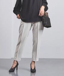 UNITED ARROWS | <UNITED ARROWS>SPONGY タック テーパード パンツ B(その他パンツ)