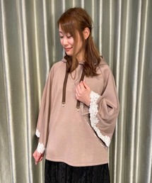 ダンボールニットポンチョ