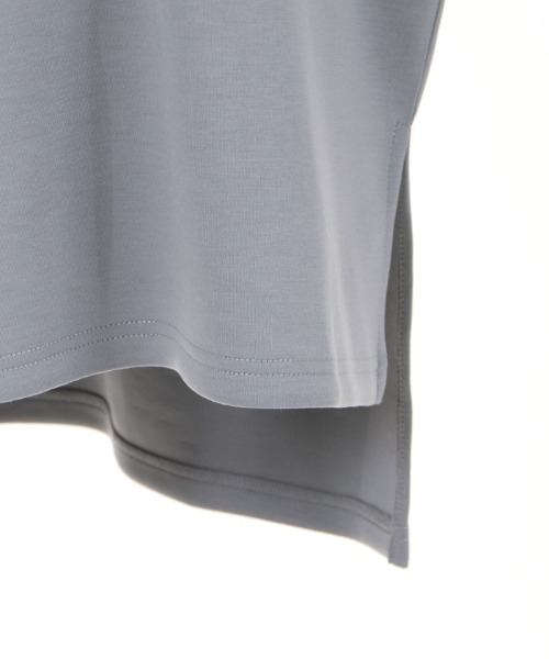 axes femme（アクシーズファム）の「ダンボールニットポンチョ（ポンチョ・レディース・ブルー/モカ/ブラック/ラベンダー・MEDIUM）」の14枚目の写真