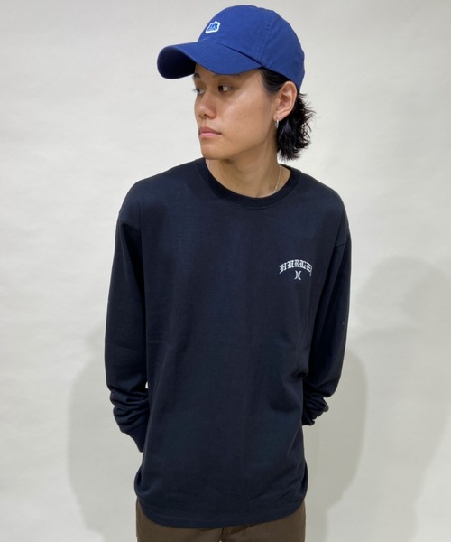 Hurley （ハーレー）の「Hurley/ハーレー ルーズシルエット バックプリントロンT MLS2100023（Tシャツ/カットソー・メンズ・ブラック/ホワイト/グリーン・L/M/S）」の19枚目の写真