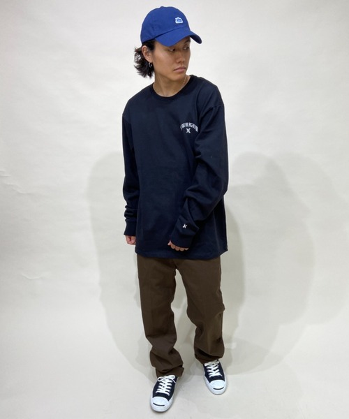 Hurley （ハーレー）の「Hurley/ハーレー ルーズシルエット バックプリントロンT MLS2100023（Tシャツ/カットソー・メンズ・ブラック/ホワイト/グリーン・L/M/S）」の22枚目の写真