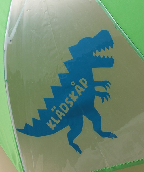 kladskap（クレードスコープ）の「恐竜傘（長傘・キッズ・イエロー/ライトグリーン・S/M）」の6枚目の写真