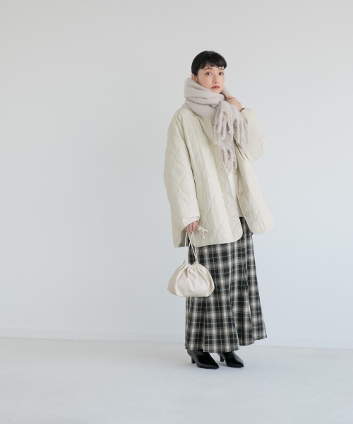 LOWRYS FARM（ローリーズファーム）の「キルティングブルゾン　959061（ブルゾン・レディース・ブラック/オレンジ/グリーン/アイボリー・FREE）」の22枚目の写真