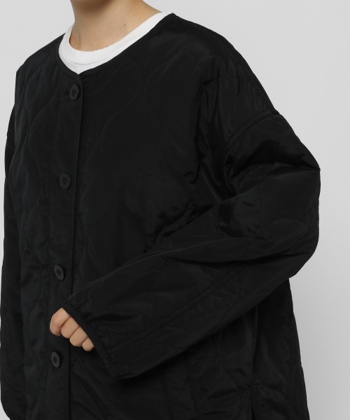 LOWRYS FARM（ローリーズファーム）の「キルティングブルゾン　959061（ブルゾン・レディース・ブラック/オレンジ/グリーン/アイボリー・FREE）」の20枚目の写真