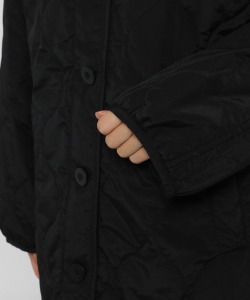 LOWRYS FARM（ローリーズファーム）の「キルティングブルゾン　959061（ブルゾン・レディース・ブラック/オレンジ/グリーン/アイボリー・FREE）」の18枚目の写真