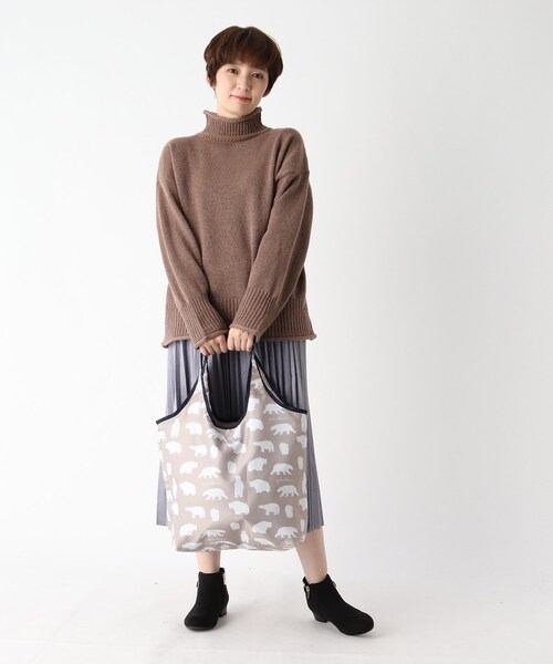 保冷コンパクトエコバッグ シロクマ（エコバッグ/サブバッグ）｜one