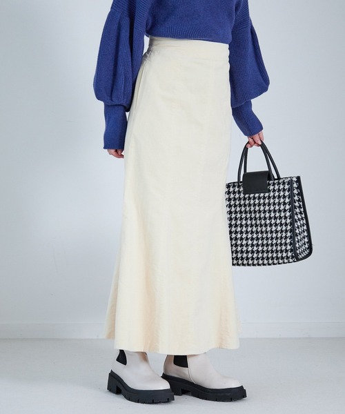 Heather（ヘザー）の「コールマーメイドロングスカート　237975（スカート・レディース・アイボリー/ブラック/グリーン・M/S）」の12枚目の写真