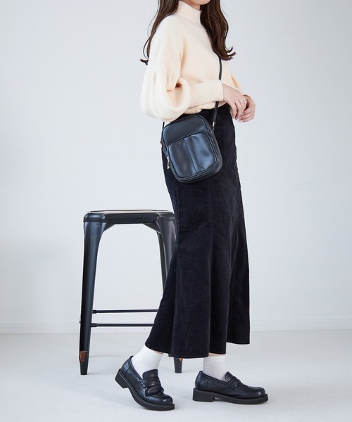 Heather（ヘザー）の「コールマーメイドロングスカート　237975（スカート・レディース・アイボリー/ブラック/グリーン・M/S）」の18枚目の写真