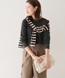 SLOBE IENA | ウォッシャブルクルーネックプルオーバー【手洗い可能】◆(ニット/セーター)