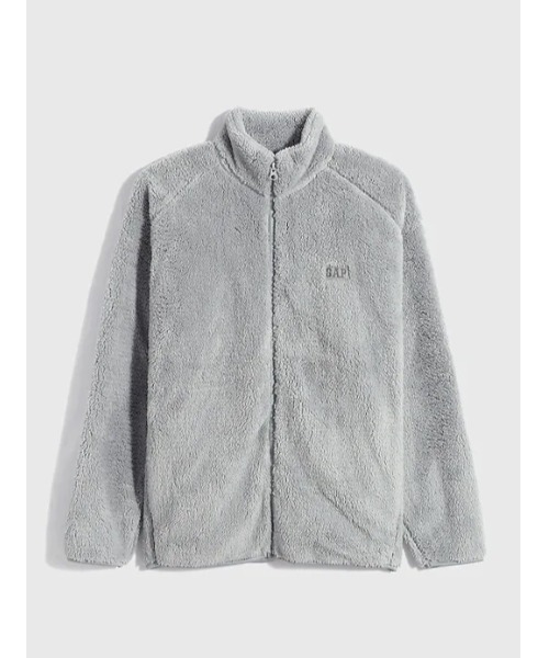 GAP(ギャップ)の「フルファスナー モックネックフリース(ブルゾン・メンズ・ネイビー/アイボリー/その他/その他1・M/L/XL/XXS/S/XS)」の6枚目の写真