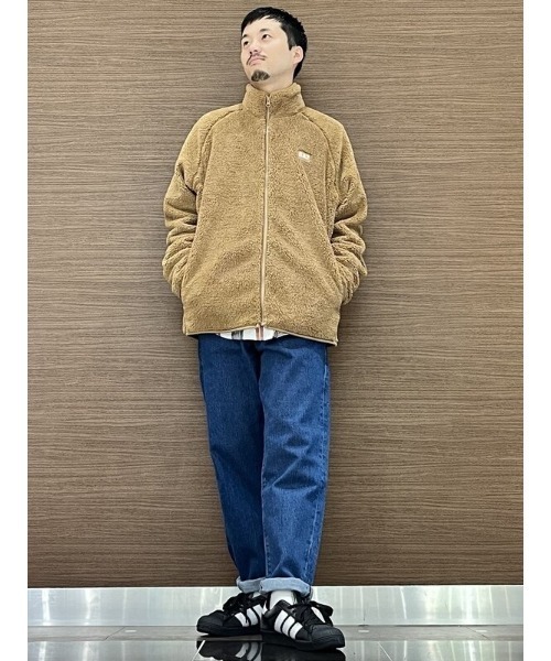 GAP(ギャップ)の「フルファスナー モックネックフリース(ブルゾン・メンズ・ネイビー/アイボリー/その他/その他1・M/L/XL/XXS/S/XS)」の11枚目の写真