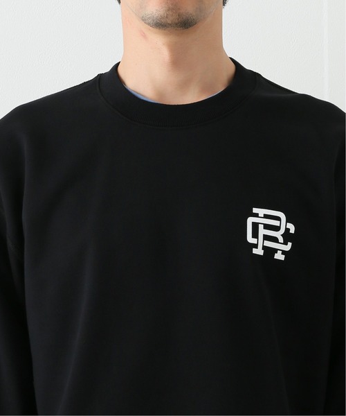 REIGNING CHAMP（レイニングチャンプ）の「【REIGNING CHAMP】日本限定 PT.RELAXED CREWNECK MIDWEIGHT TE（スウェット・メンズ・ブラック・SMALL/MEDIUM）」の4枚目の写真
