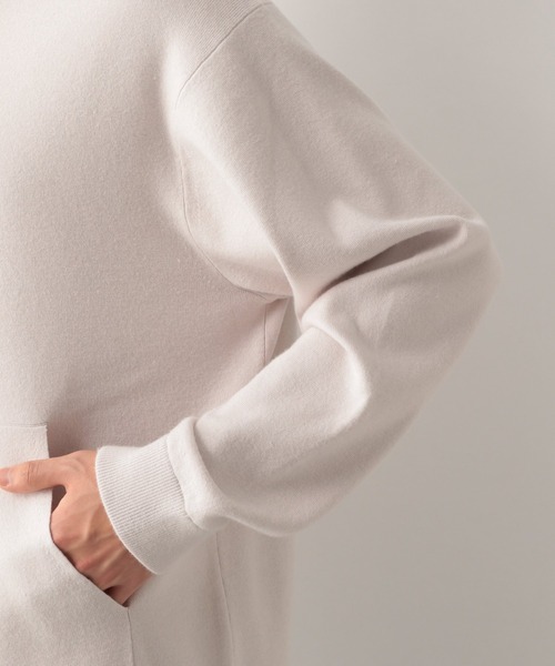 GLOBAL WORK(グローバルワーク)の「ヤミツキニットパーカー/952821(パーカー・メンズ・チャコールグレー/ネイビー/オフホワイト/ブルー系その他4/イエロー系その他3/ブラウン系その他6/サックスブルー系・MEDIUM/LARGE/X-LARGE/SMALL)」の20枚目の写真