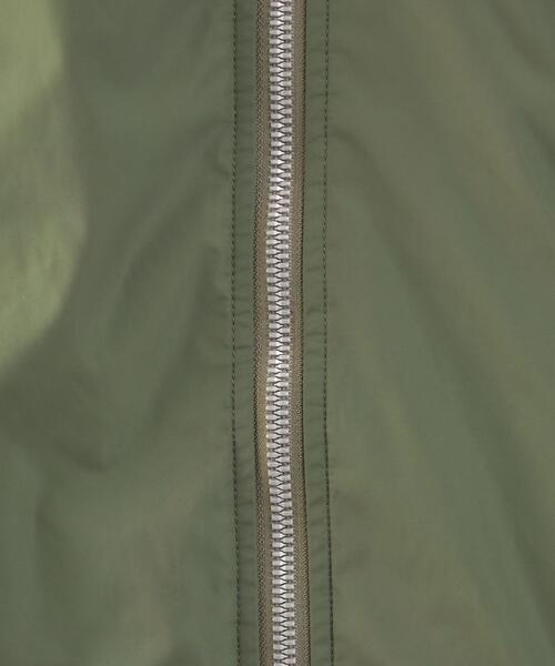 ※ALPHA（アルファ）の「【別注】＜ALPHA×green label relaxing＞PE/BNG L-2B ブルゾン（ブルゾン・メンズ・ブラック/オリーブ・S/M/L）」の9枚目の写真