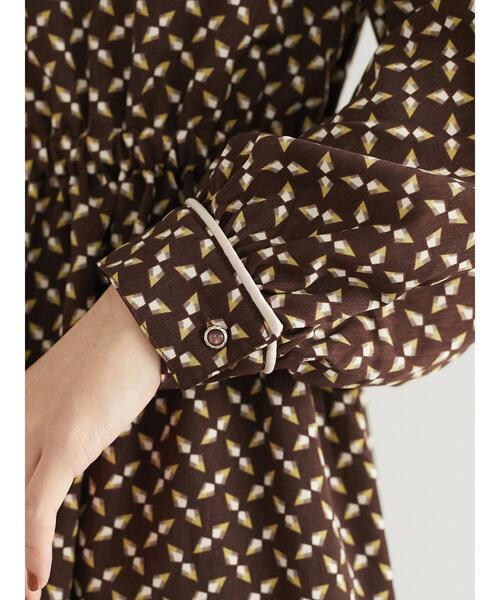 ELENCARE DUE(エレンカーレデュエ)の「・ELENCARE DUE キカガクptハイネックワンピ*(ワンピース・レディース・ブラック/ブラウン/グリーン・FREE)」の13枚目の写真