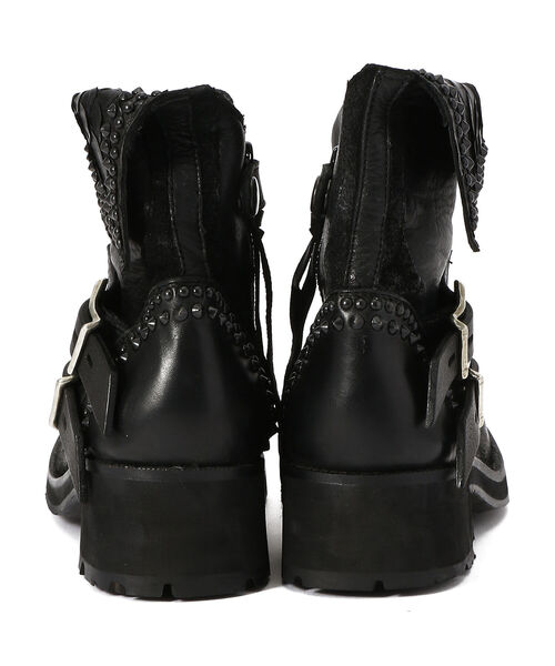 KMRii（ケムリ）の「【別注】KMRii/ケムリ/Crush Short Boots 03/W（ブーツ・レディース・ブラック・38/39/37）」の10枚目の写真