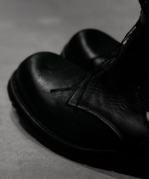 KMRii（ケムリ）の「【別注】KMRii/ケムリ/Crush Short Boots 03/W（ブーツ・レディース・ブラック・38/39/37）」の6枚目の写真