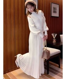 RESEXXY | マジョリカプリーツニットワンピース(ワンピース)