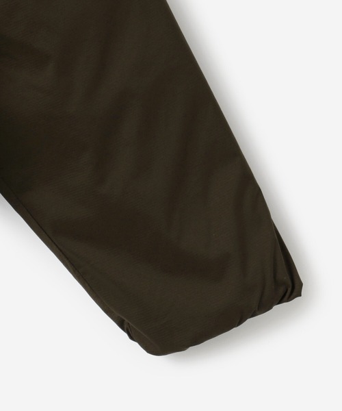 GYMPHLEX(ジムフレックス)の「1906 Gymphlex SPORT WEAR | ナイロンリップストップ インサレーションジャケット MEN(ノーカラージャケット・メンズ・ダークブラウン/ブラック・LARGE/MEDIUM)」の12枚目の写真