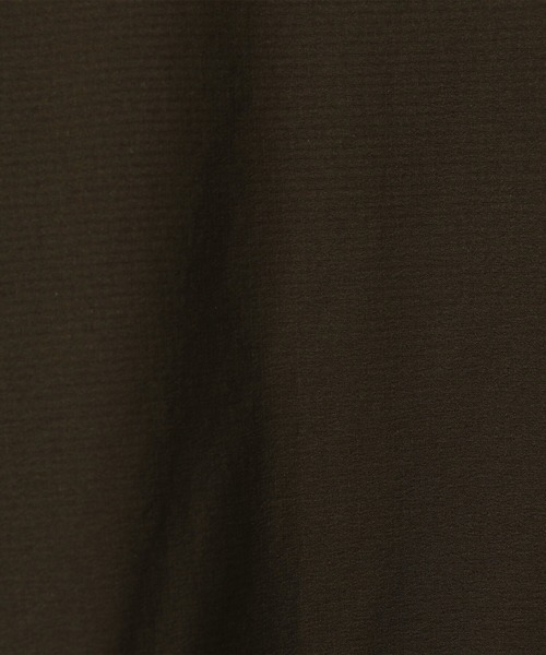 GYMPHLEX(ジムフレックス)の「1906 Gymphlex SPORT WEAR | ナイロンリップストップ インサレーションジャケット MEN(ノーカラージャケット・メンズ・ダークブラウン/ブラック・LARGE/MEDIUM)」の17枚目の写真