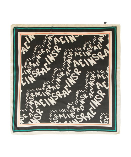 Julia Boutique（ジュリアブティック）の「90×90cmサイズ・ヴィンテージ風サテン生地スカーフ/100013（バンダナ/スカーフ・レディース・A/B/C/D/E/F/G/H/I/J/K/L/M/N/O/P/Q/R/S/T/U・ONE）」の4枚目の写真