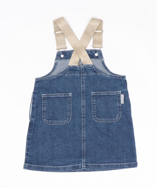 MAKE YOUR DAY（メイクユアデイ）の「ジャンパースカート■80～140cm（ジャンパースカート・キッズ・ブルー/アイボリー/キャメル・110/120/100/80/130/90/140）」の13枚目の写真