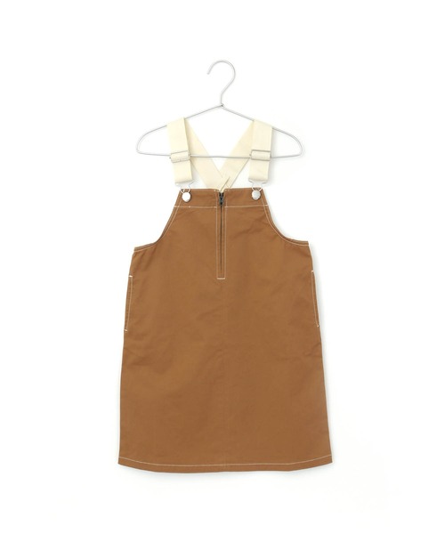 MAKE YOUR DAY（メイクユアデイ）の「ジャンパースカート■80～140cm（ジャンパースカート・キッズ・ブルー/アイボリー/キャメル・110/120/100/80/130/90/140）」の17枚目の写真