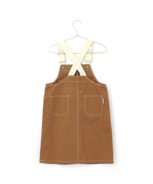 MAKE YOUR DAY（メイクユアデイ）の「ジャンパースカート■80～140cm（ジャンパースカート・キッズ・ブルー/アイボリー/キャメル・110/120/100/80/130/90/140）」の4枚目の写真