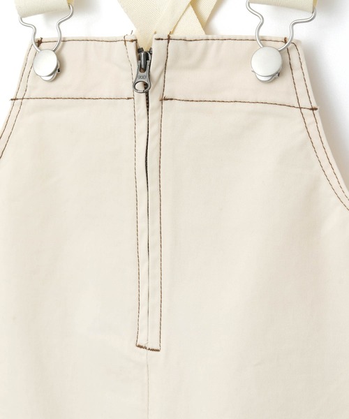 MAKE YOUR DAY（メイクユアデイ）の「ジャンパースカート■80～140cm（ジャンパースカート・キッズ・ブルー/アイボリー/キャメル・110/120/100/80/130/90/140）」の7枚目の写真