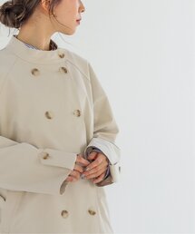 CTツイルスタンドカラーコート