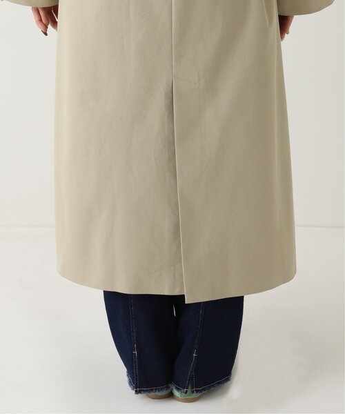 RAY CASSIN（レイカズン）の「CTツイルスタンドカラーコート（トレンチコート・レディース・ブルー/ベージュ/キナリ・FREE）」の15枚目の写真