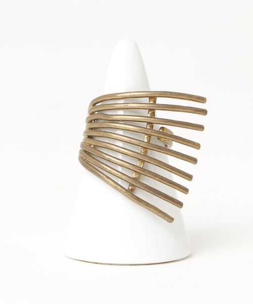 Uncut Bound(アンカットバウンド)の「【BEAUTY BYME/Art Piece】ISTANBUL Adjustable Ring(リング・レディース・ゴールド・FREE)」の1枚目の写真
