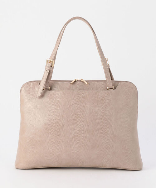 NOLLEY’S Sophi（ノーリーズソフィ）の「PCクッショントートバッグ（トートバッグ・レディース・ベージュ/サックスブルー/グレイッシュベージュ・FREE）」の2枚目の写真