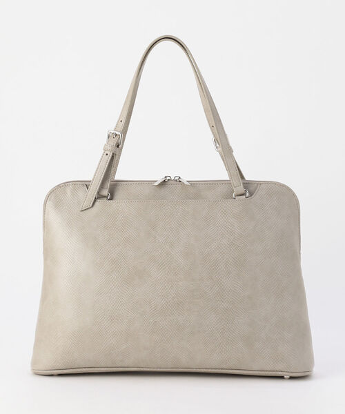 NOLLEY’S Sophi（ノーリーズソフィ）の「PCクッショントートバッグ（トートバッグ・レディース・ベージュ/サックスブルー/グレイッシュベージュ・FREE）」の3枚目の写真