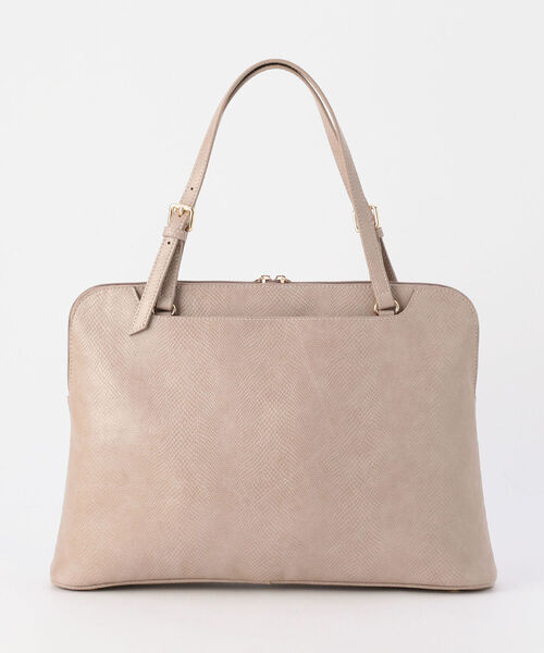 NOLLEY’S Sophi（ノーリーズソフィ）の「PCクッショントートバッグ（トートバッグ・レディース・ベージュ/サックスブルー/グレイッシュベージュ・FREE）」の5枚目の写真