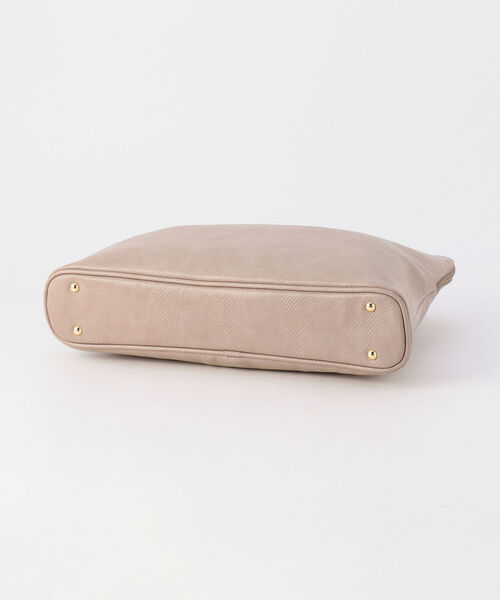 NOLLEY’S Sophi（ノーリーズソフィ）の「PCクッショントートバッグ（トートバッグ・レディース・ベージュ/サックスブルー/グレイッシュベージュ・FREE）」の6枚目の写真