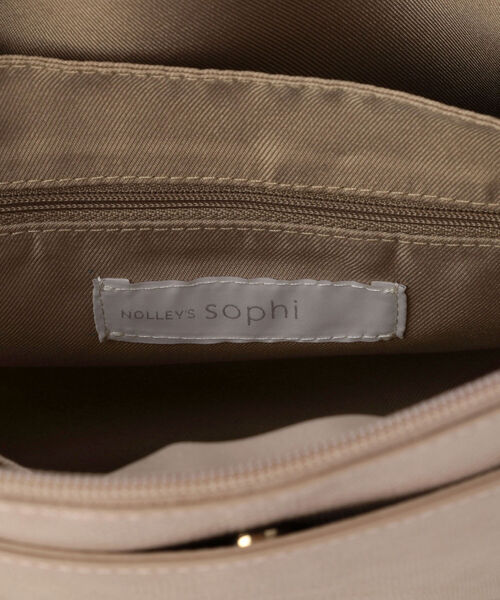NOLLEY’S Sophi（ノーリーズソフィ）の「PCクッショントートバッグ（トートバッグ・レディース・ベージュ/サックスブルー/グレイッシュベージュ・FREE）」の9枚目の写真