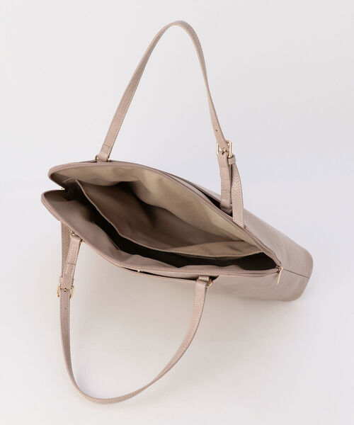 NOLLEY’S Sophi（ノーリーズソフィ）の「PCクッショントートバッグ（トートバッグ・レディース・ベージュ/サックスブルー/グレイッシュベージュ・FREE）」の10枚目の写真