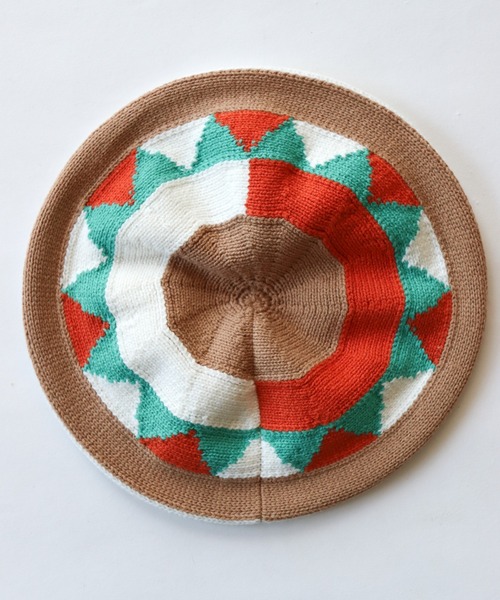 AlexanderLeeChang(アレキサンダーリーチャン)の「AlexanderLeeChang アレキサンダーリーチャン / 5050 TAM 22 タム22 / AC052201(ニットキャップ/ビーニー・レディース・ブラック/イエロー/ナチュラル・FREE)」の8枚目の写真