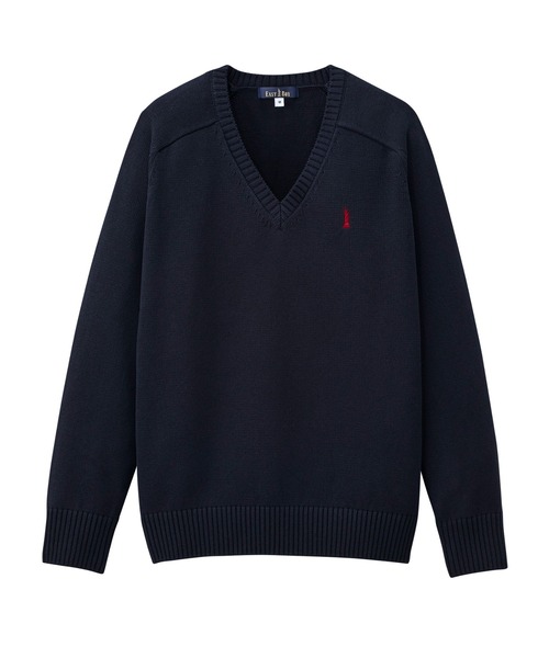 EASTBOY（イーストボーイ）の「【プルオーバー】 制服 高校生 中学生  セーター スクール JK（ニット/セーター・キッズ・ライトグレー/ベージュ/ネイビー/オフホワイト・S/M/L/XL）」の4枚目の写真