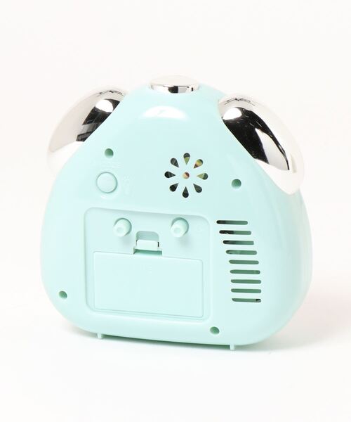 Disney（ディズニー）の「【 Disney 】 おむすびクロック カラフルアート（置時計・レディース・ライトグリーン/ライトパープル・FREE）」の3枚目の写真