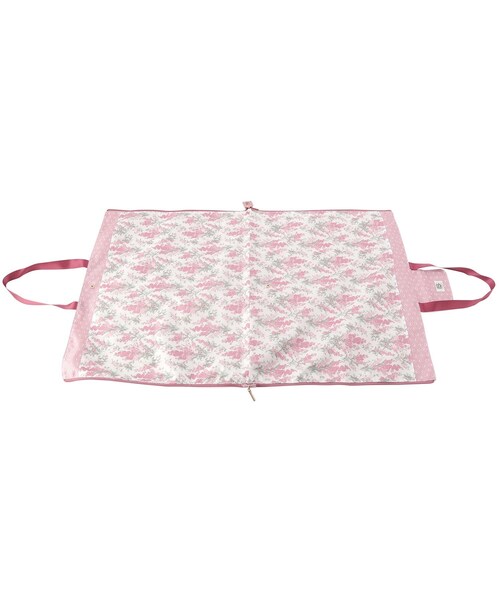 LAURA ASHLEY(ローラアシュレイ)の「ストックス柄 レジャートートバッグ(トートバッグ・レディース・ピンク系5/ブルー系/イエロー系・00)」の9枚目の写真