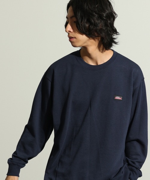 Dickies(ディッキーズ)の「【GENUINE DICKIES/ジェニュインディッキーズ】ワンポイントロゴ クルースウェット(スウェット・メンズ・ホワイト/ブラック/ネイビー/グリーン/オートミール/グレイッシュベージュ/スミクロ/マスタード/ライトグレー・M/L/XL)」の8枚目の写真