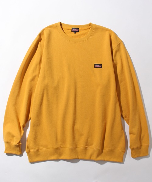 Dickies(ディッキーズ)の「【GENUINE DICKIES/ジェニュインディッキーズ】ワンポイントロゴ クルースウェット(スウェット・メンズ・ホワイト/ブラック/ネイビー/グリーン/オートミール/グレイッシュベージュ/スミクロ/マスタード/ライトグレー・M/L/XL)」の9枚目の写真